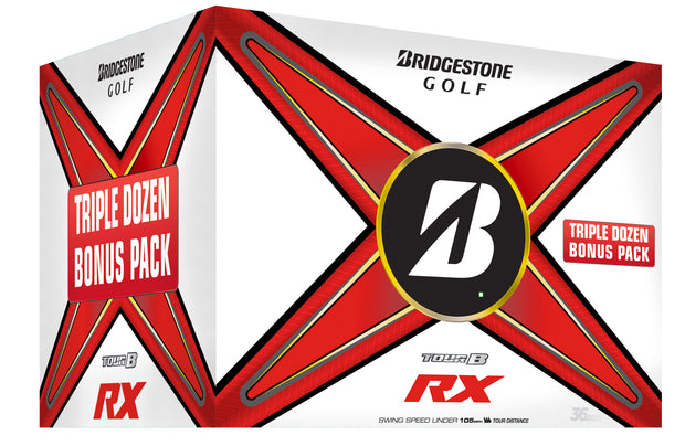 Bridgestone Tour B RX Golf Balls Trifecta Pack