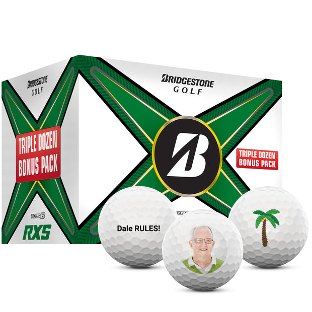 Bridgestone Tour B RXS Golf Balls Trifecta Pack