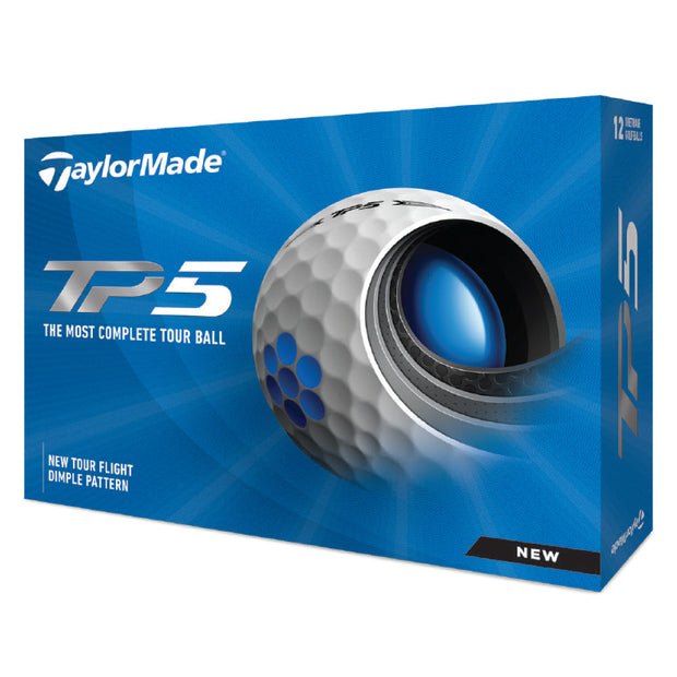 TaylorMade TP5 Prior Generation Golf Balls - LOGO OVERRUN