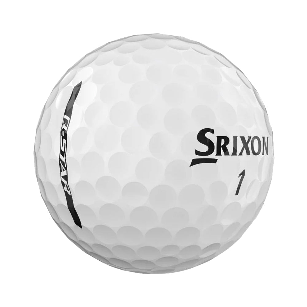 Srixon QStar Golf Balls LOGO OVERRUN MyCustomGolfBall