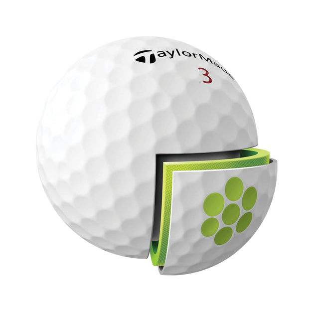 TaylorMade Tour Response Golf Balls - LOGO OVERRUN