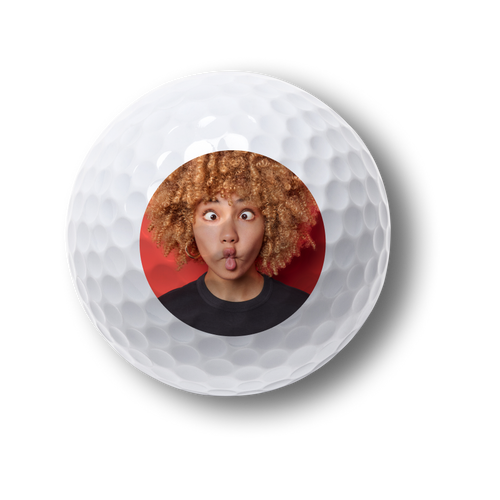 Custom logo golf ball