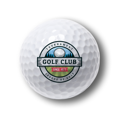 Custom logo golf ball