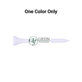 Bulk White Plastic Golf Tees - 1,000 PACK