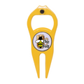 Yellow Hat Trick 6 in 1 Divot Tool