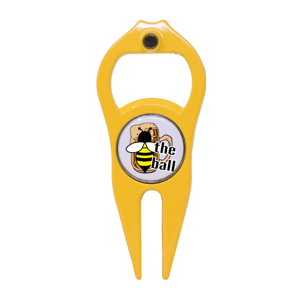 Yellow Hat Trick 6 in 1 Divot Tool