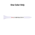 Bulk White Wood Golf Tees - 1,000 PACK