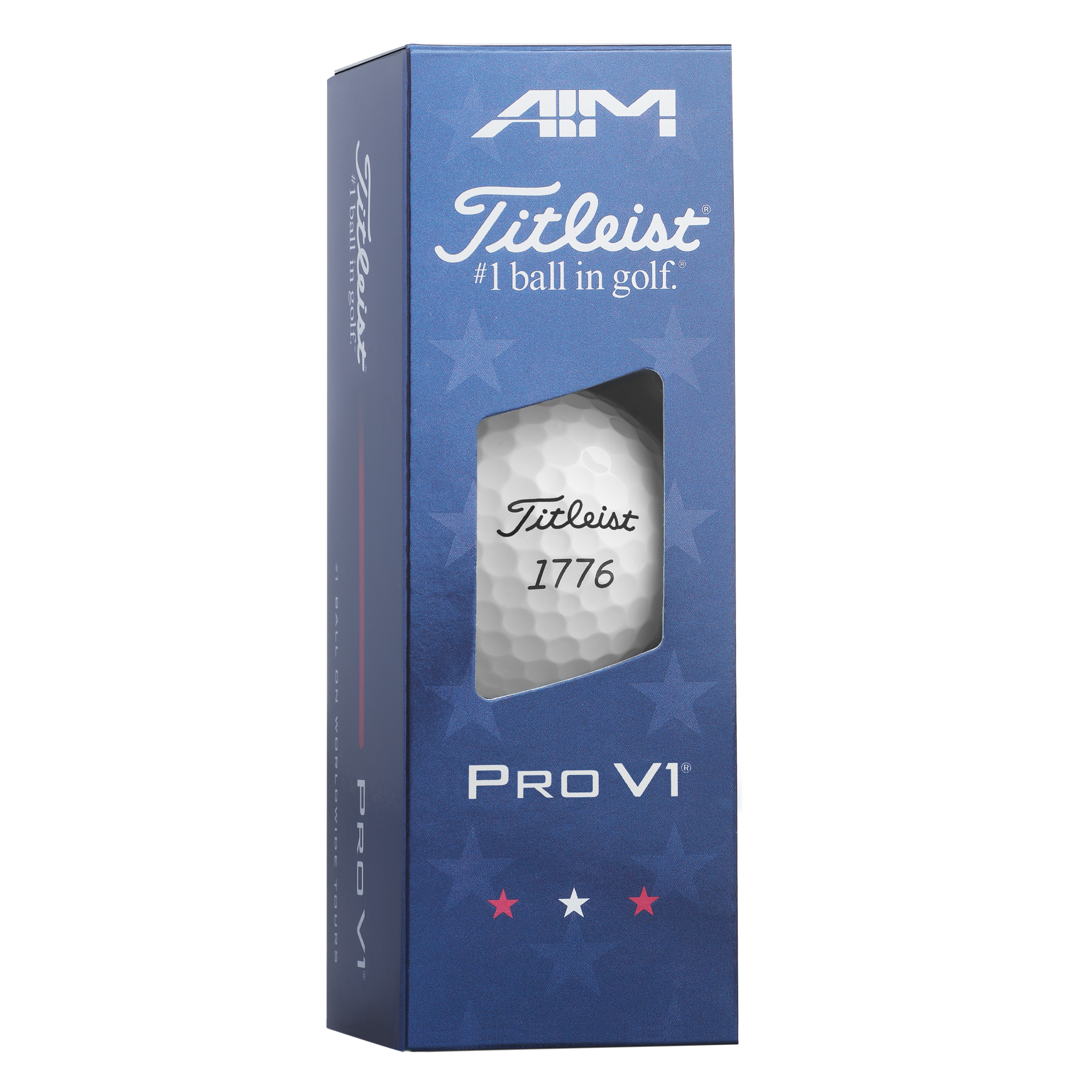 Titleist Pro V1 AIM Performance Golf Balls 1776 Edition
