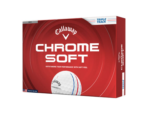 Callaway Chrome Soft Triple Track Golf Balls