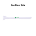 Bulk White Plastic Golf Tees - 1,000 PACK