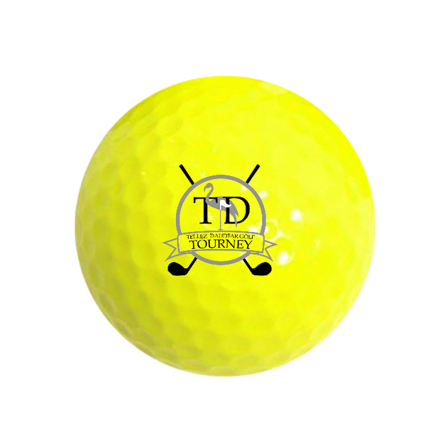 Value Golf Balls Yellow