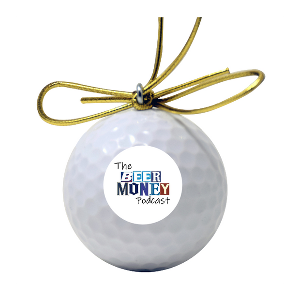 Custom Golf Ball Christmas Ornament - Personalize Your Own