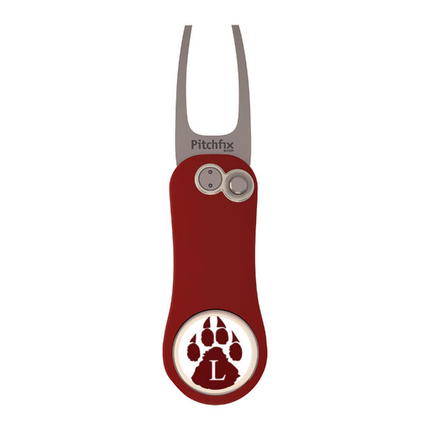 Red Pitchfix Original 2.0 Divot Tool