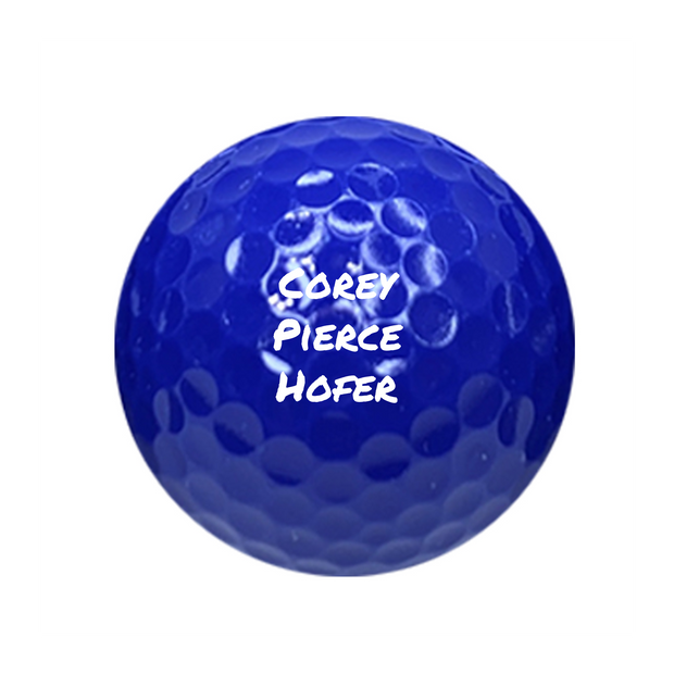 Value Golf Balls Navy Blue