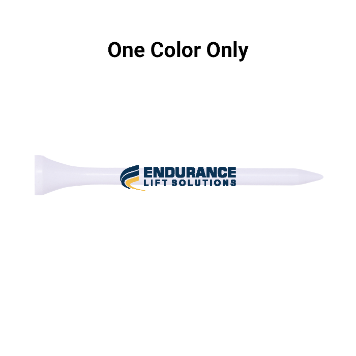 Bulk White Wood Golf Tees - 1,000 PACK