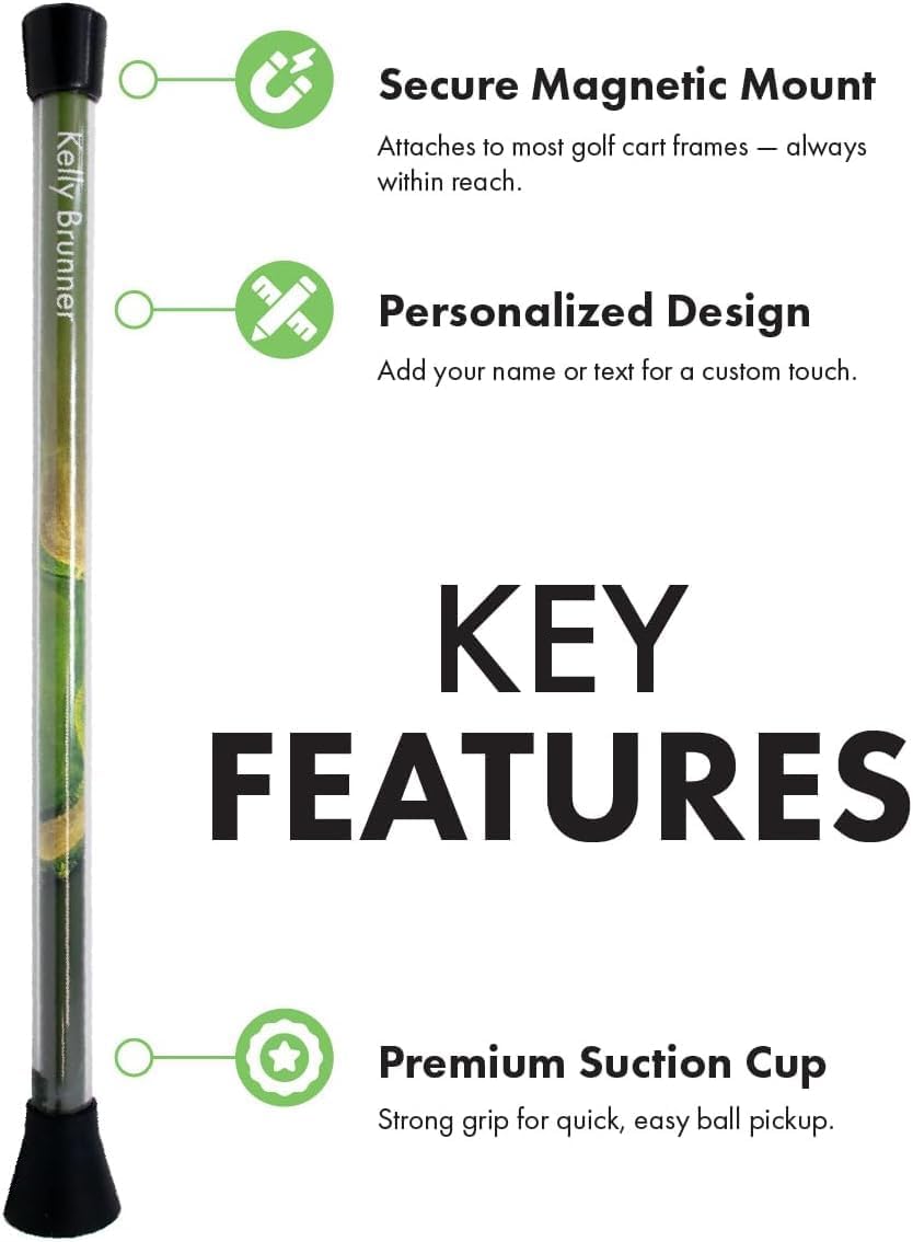 Personalized Scramble Pic Golf Ball Pickup Tool