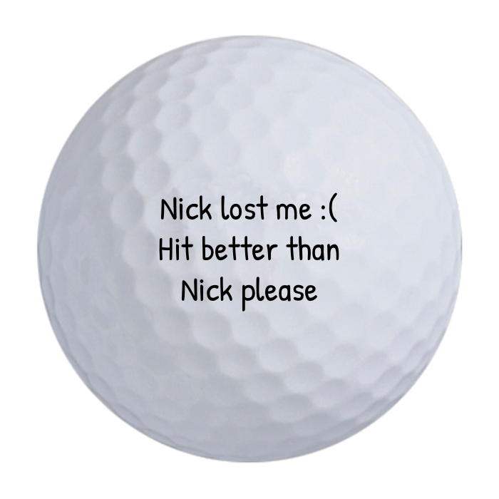 Noodle Long and Soft Golf Balls - 24 Ball Pack