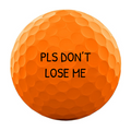 Wilson 50 Elite Orange Golf Balls