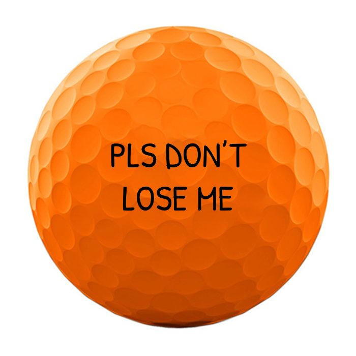 Wilson 50 Elite Orange Golf Balls