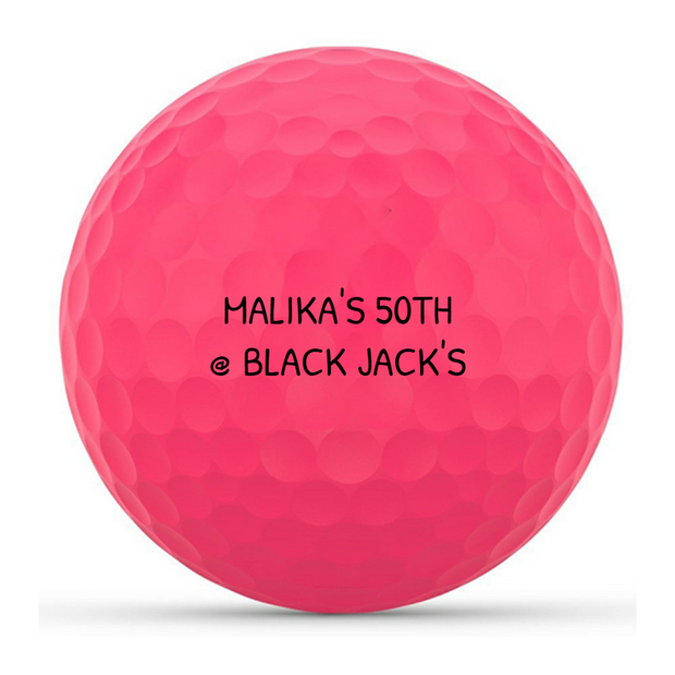 Callaway Supersoft Pink Golf Balls