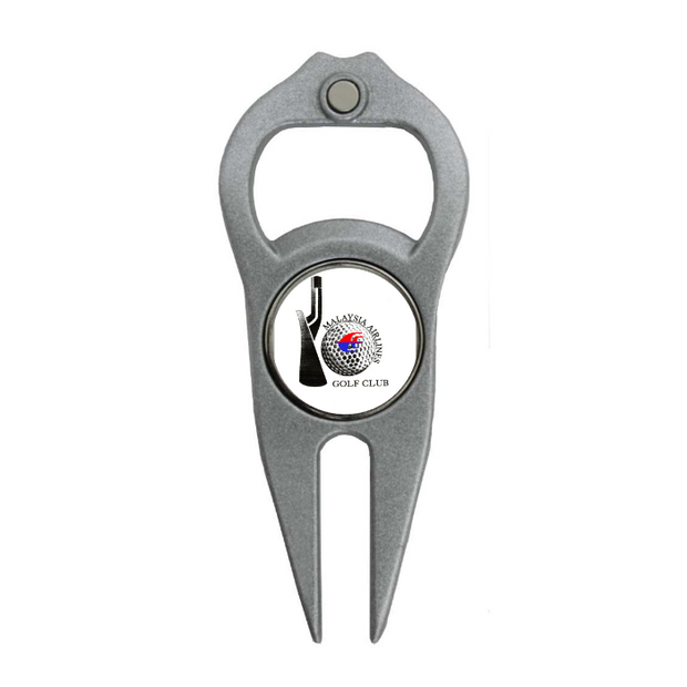 Silver Hat Trick 6 in 1 Divot Tool