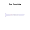 Bulk White Plastic Golf Tees - 1,000 PACK