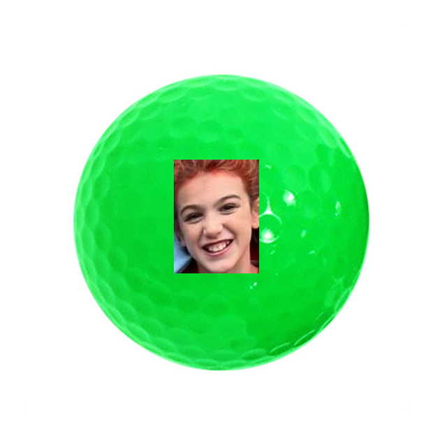 Value Golf Balls Neon Green