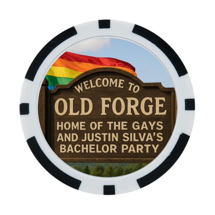 30 Poker Chips in Tube