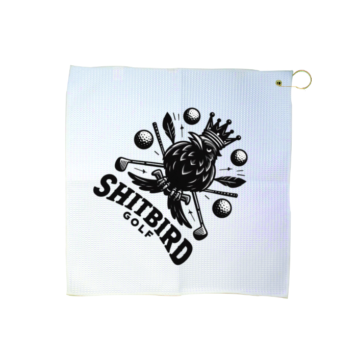 Custom 16" x 16" Waffle Golf Towel