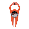 Orange Hat Trick 6 in 1 Divot Tool