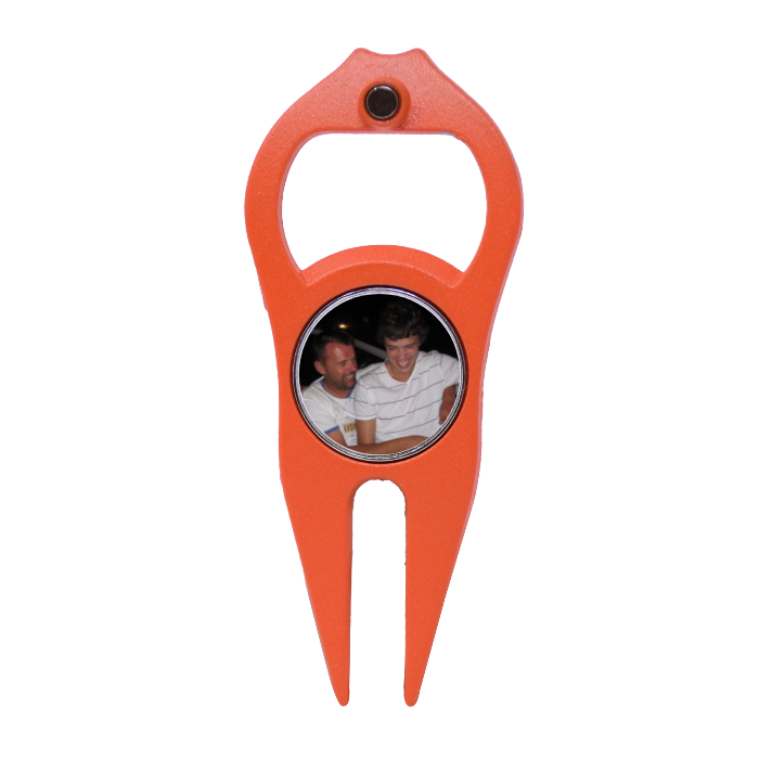 Orange Hat Trick 6 in 1 Divot Tool