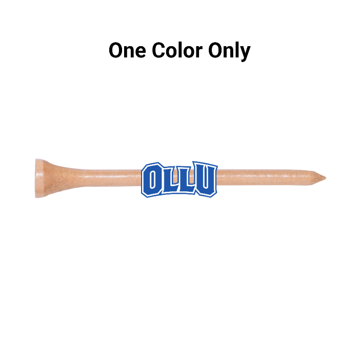 Bulk Natural Golf Tees - 1,000 PACK