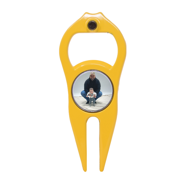 Yellow Hat Trick 6 in 1 Divot Tool