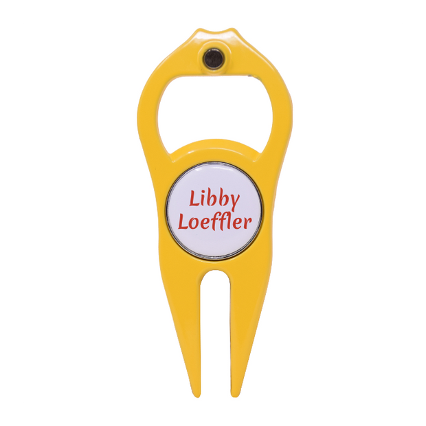 Yellow Hat Trick 6 in 1 Divot Tool