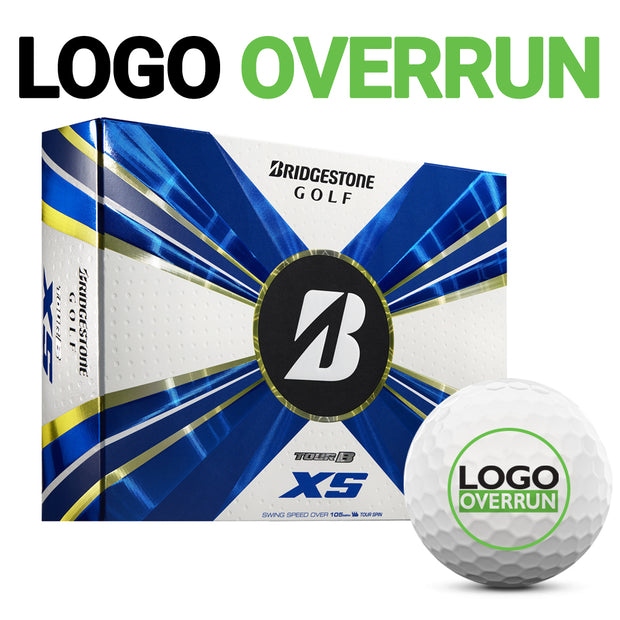 Bridgestone 2022 Tour B XS Golf Balls - LOGO OVERRUN