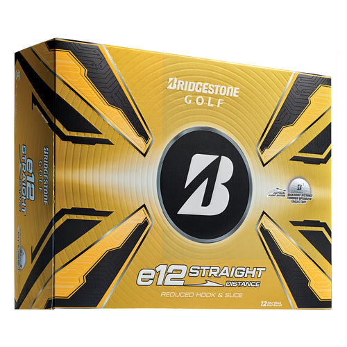 Custom Bridgestone e12 Straight Golf Balls