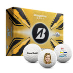Custom Bridgestone e12 Straight Golf Balls