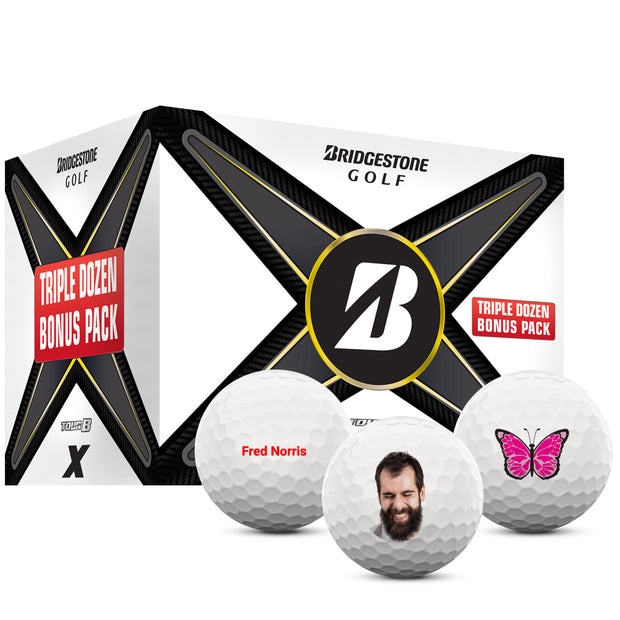 Bridgestone Tour B X Golf Balls Trifecta Pack