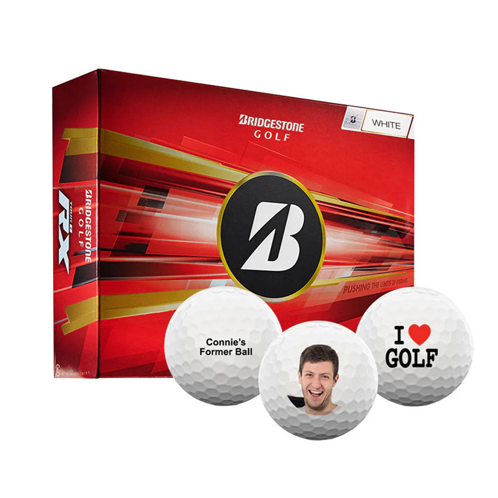 Custom Bridgestone Tour B RX Golf Balls