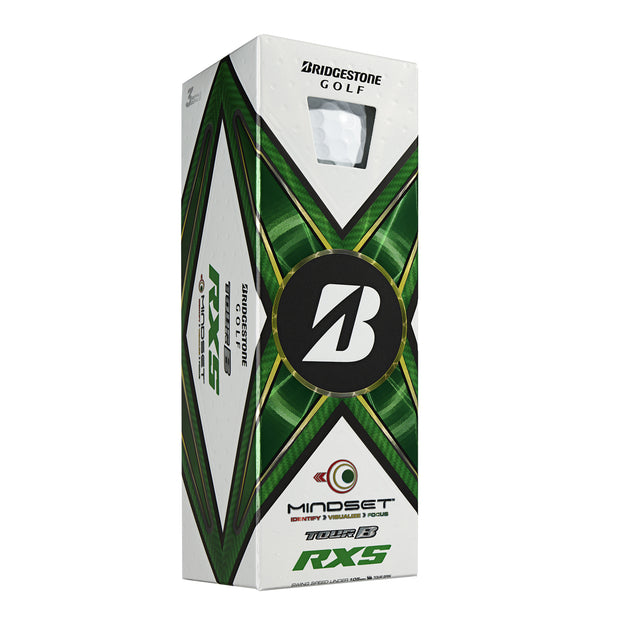 Custom Bridgestone Tour B RXS MindSet Golf Balls One Dozen