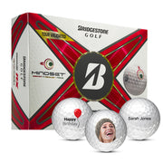 Custom Bridgestone Tour B RX Mindset Golf Balls One Dozen