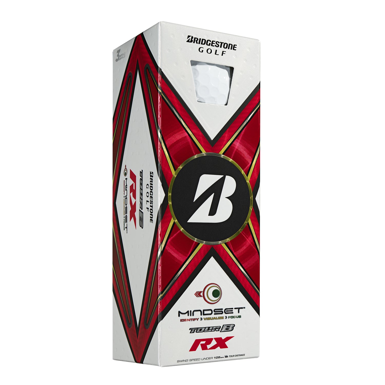 Custom Bridgestone Tour B RX MindSet Golf Balls