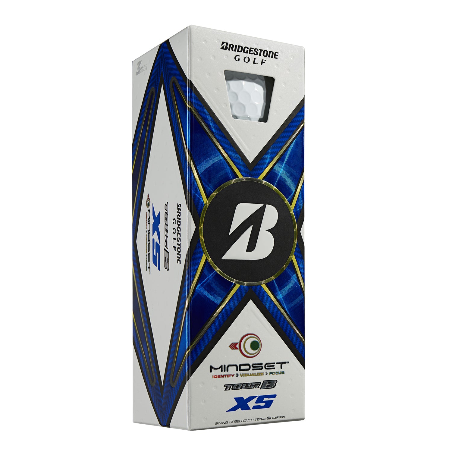 Bridgestone Tour B XS MindSet Golf Balls One Dozen