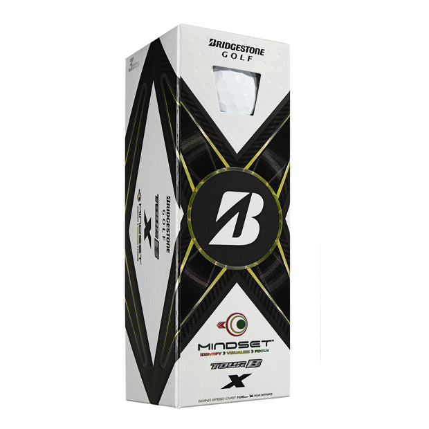 Custom Bridgestone Tour B X MindSet Golf Balls One Dozen