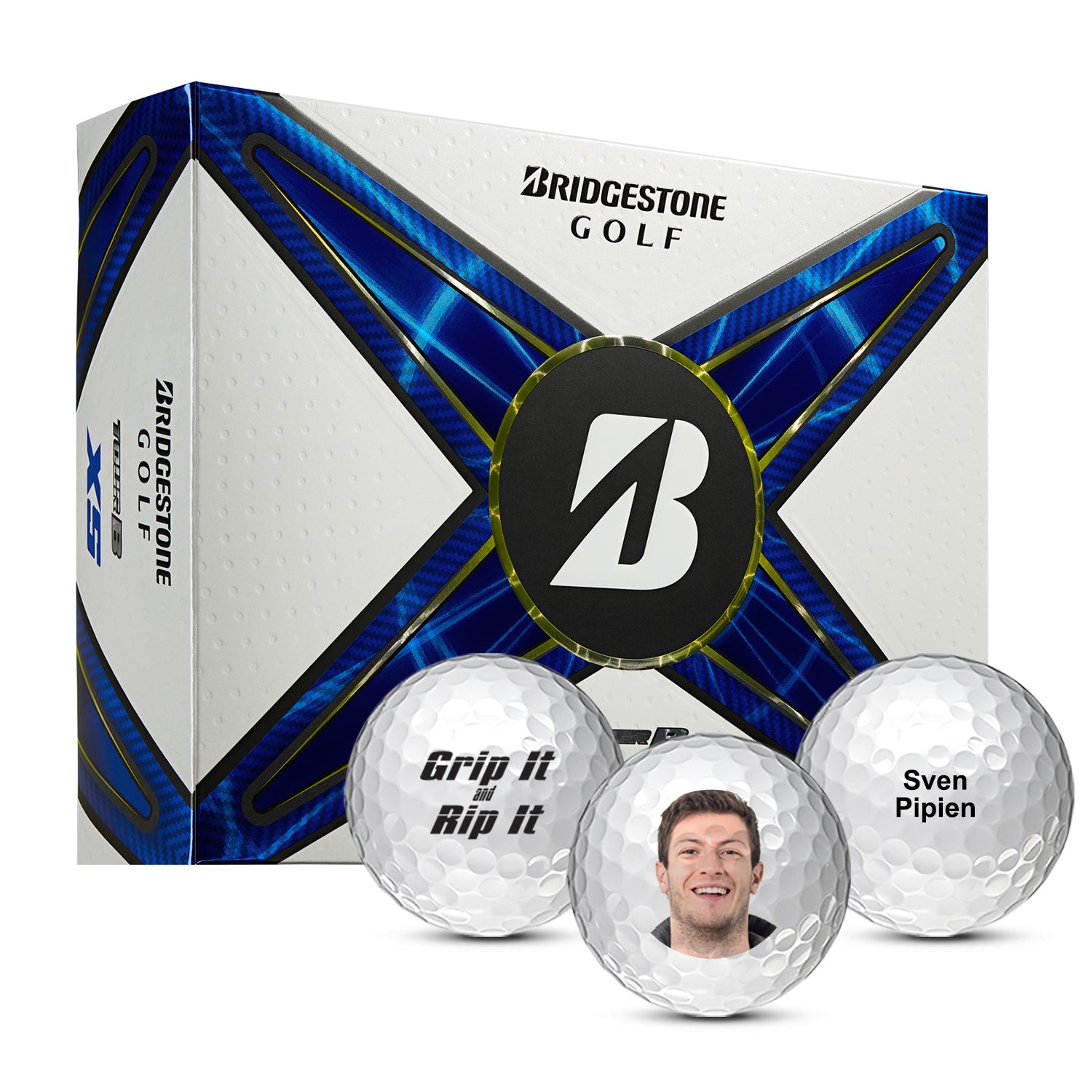 その他 BRIDGESTONE TOUR B XS & Titleist Pro V1x Bridgestone Tour B XS Golf Balls - MyCustomGolfBall