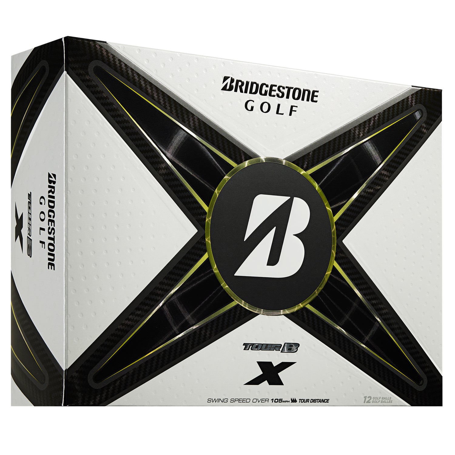 Bridgestone Tour B X Golf Balls One Dozen