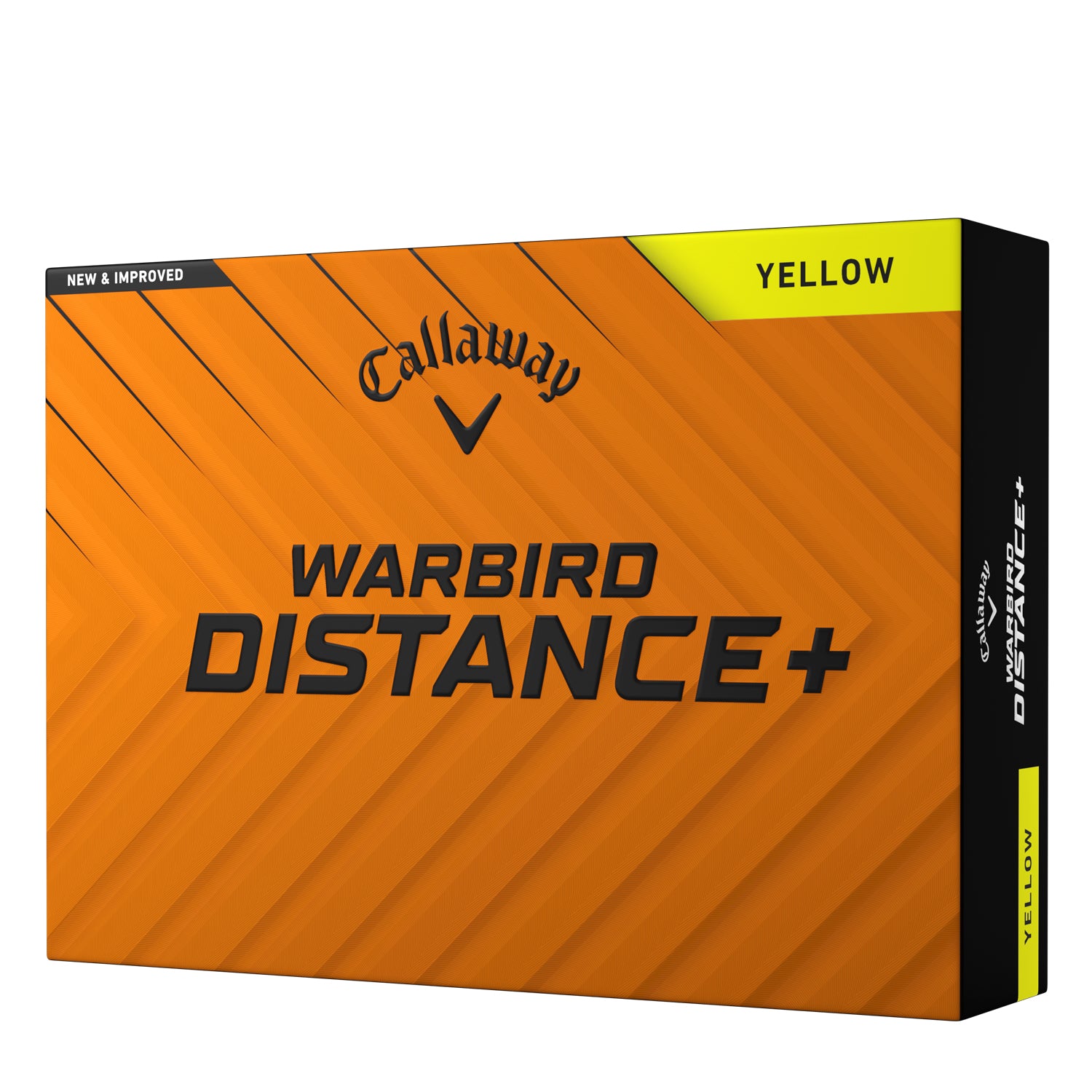 Callaway Warbird ゴルフボール イエロー 6個セット Callaway（キャロウェイ） 日本正規品 WARBIRD DISTANCE+ ウォーバード