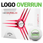 Callaway Hex Diablo Golf Balls - LOGO OVERRUN