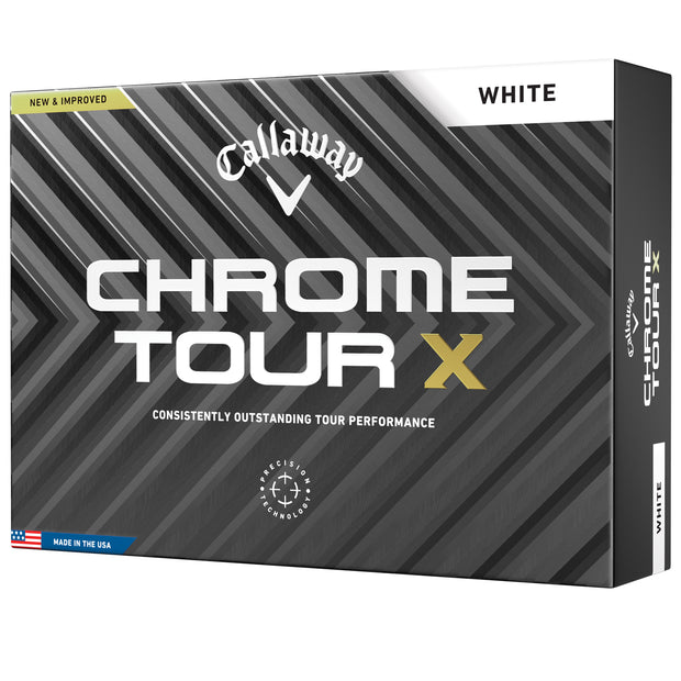 Custom Callaway Chrome Tour X Golf Balls One Dozen