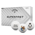 Custom Callaway SuperFast Golf Balls - 15 Ball Pack
